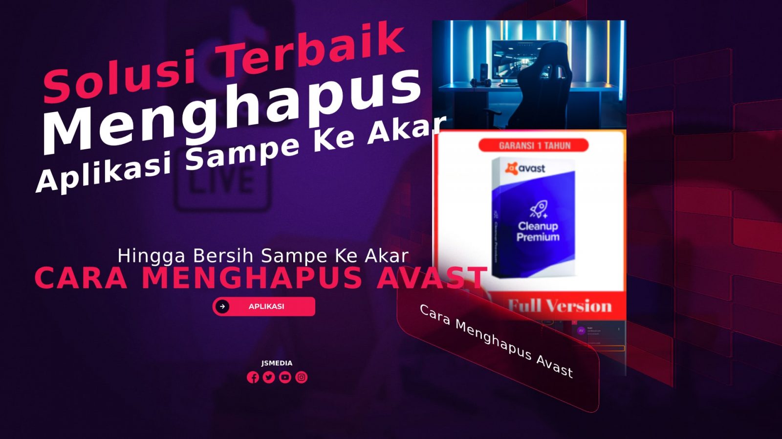 Cara Menghapus Avast Hingga Bersih Sampe Ke Akar