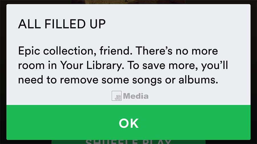 Tidak Bisa Download di Spotify 