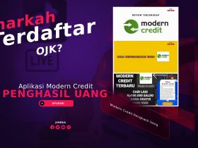 Aplikasi Modern Credit Penghasil Uang, Benarkah Terdaftar OJK?
