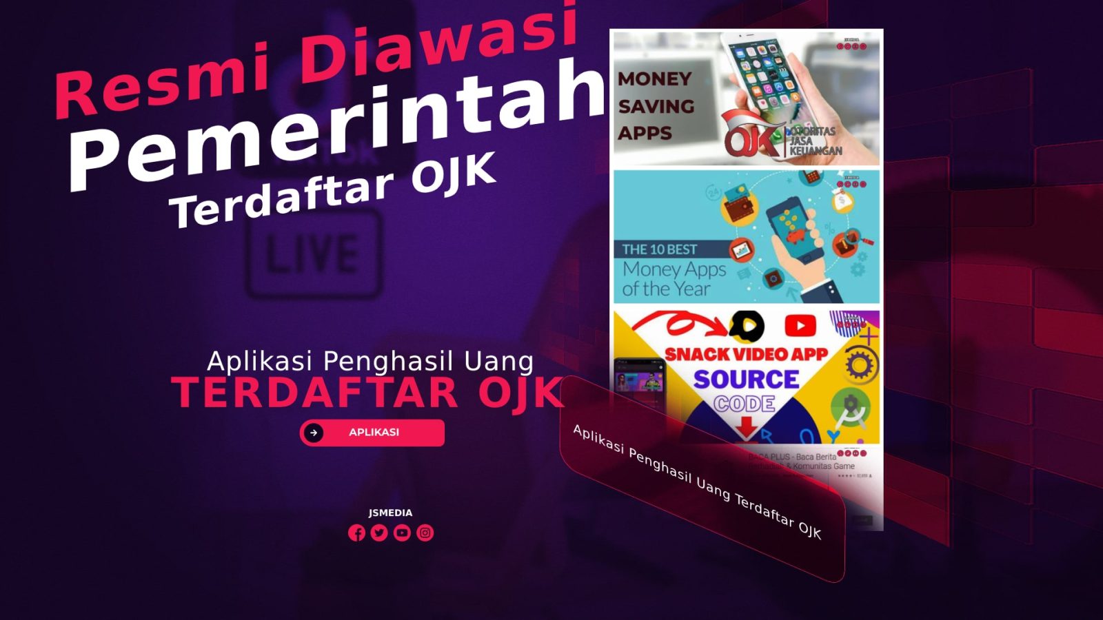 4 Aplikasi Penghasil Uang Terdaftar OJK, Resmi Diawasi Pemerintah