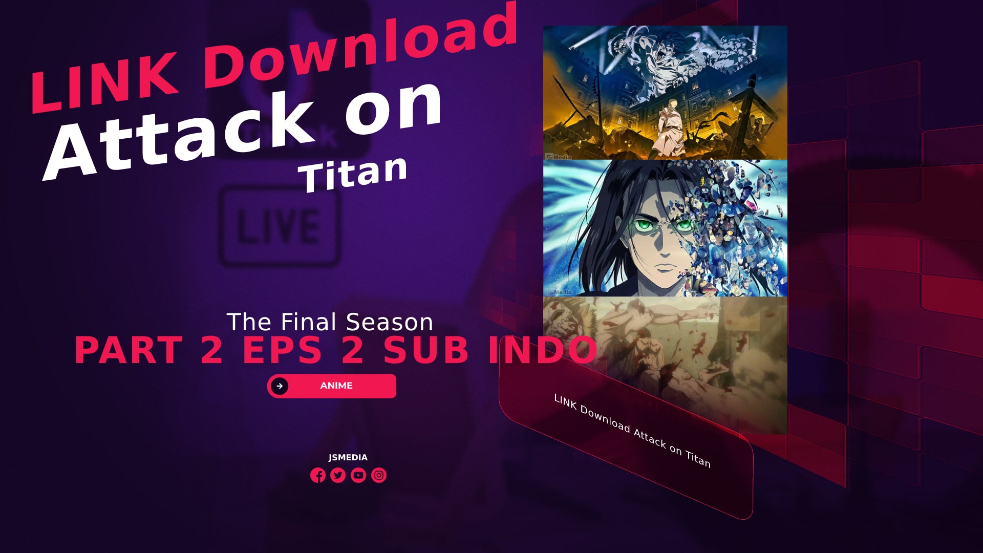 Attack on titan final season sub indo
