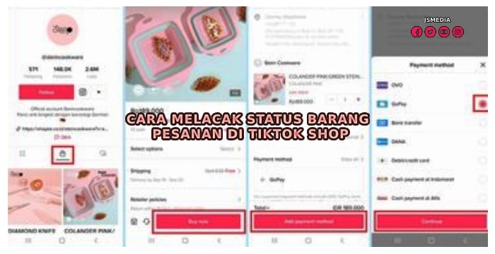 Cara Melacak Status Barang Pesanan di TikTok Shop