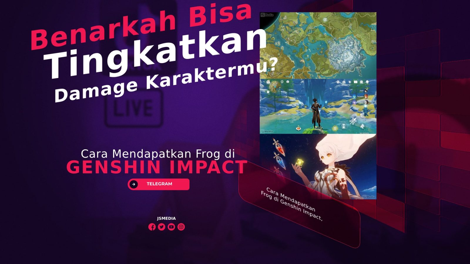 Cara Mendapatkan Frog di Genshin Impact