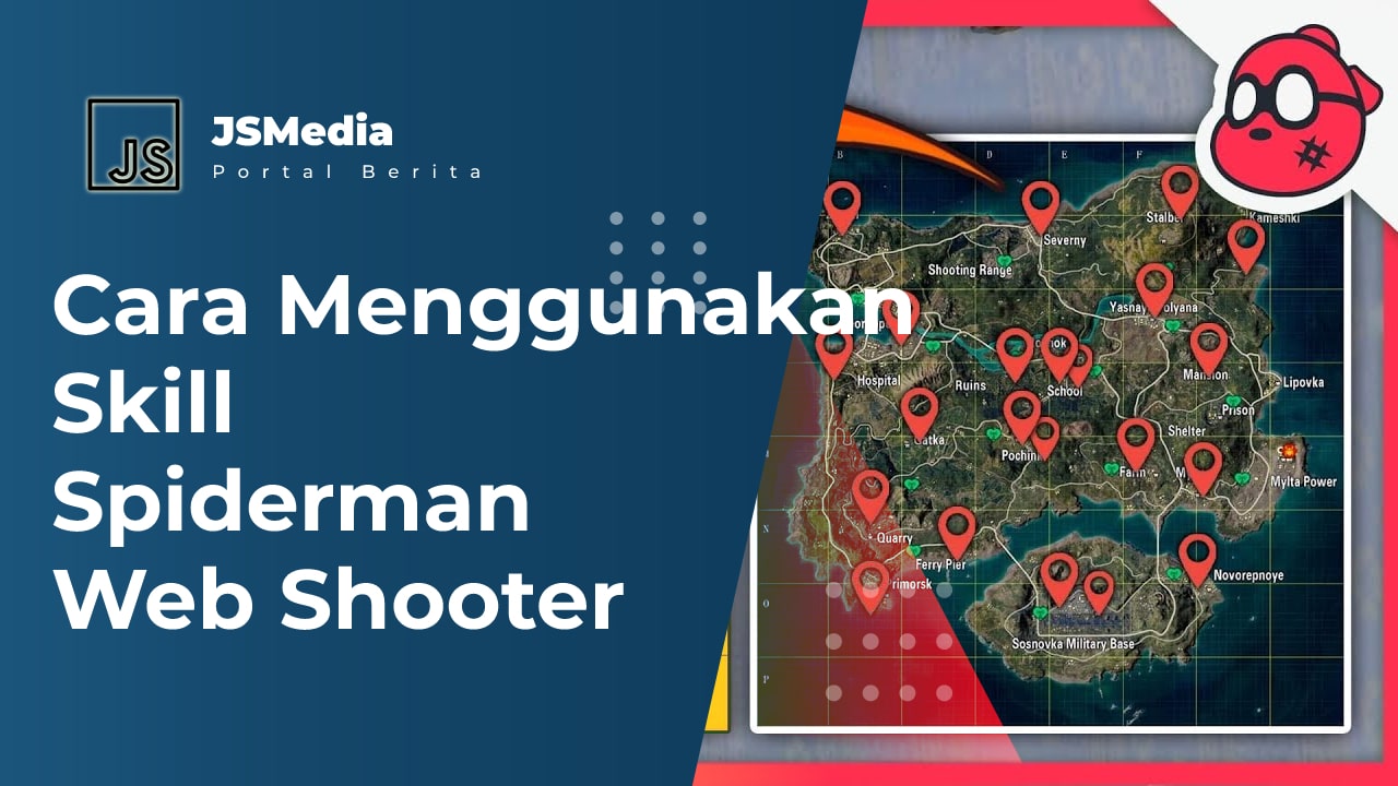 Cara Menggunakan Skill Spiderman Web Shooter