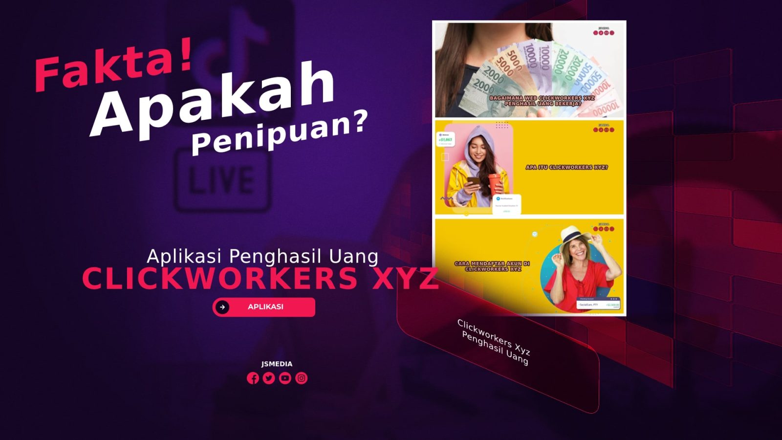 Fakta! Clickworkers Xyz Penghasil Uang, Apakah Penipuan?