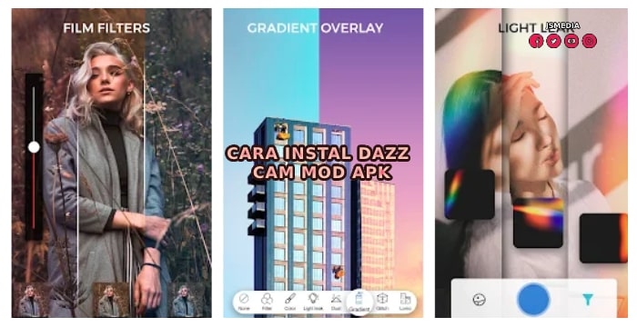 Cara Instal Dazz Cam Mod Apk