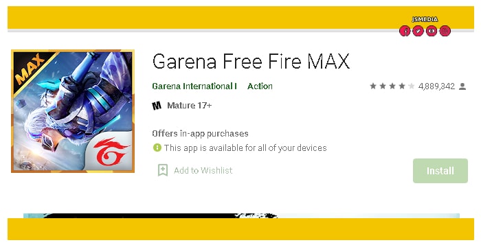 Penyebab FF Max Hilang Dari Google Play Store