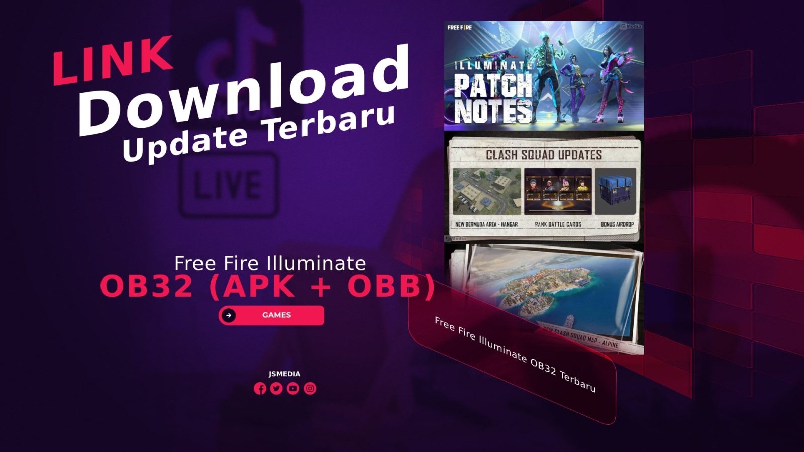 Free Fire OB32 APK Terbaru