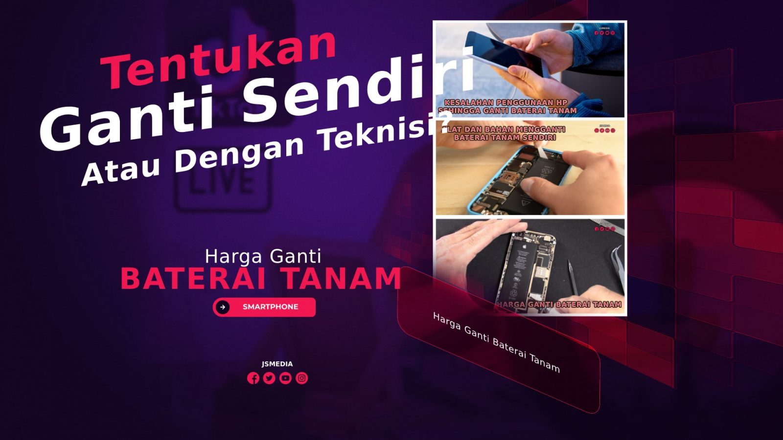 Harga Ganti Baterai Tanam