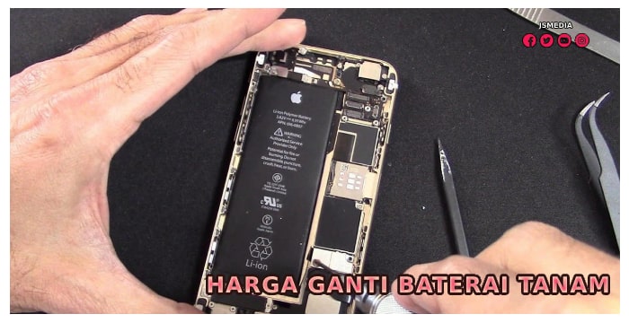 Daftar Harga Ganti Baterai Tanam Semua Smartphone