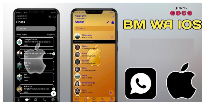 Kelebihan WhatsApp Mod iOS di Android