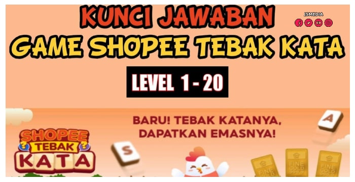 Kunci Jawaban Tebak Kata Shopee Agar Mudah Melewati Level