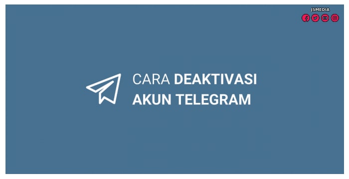 Cara Non-aktif akun telegram