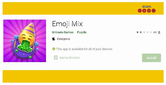 Cara Download Aplikasi Game Emoji Mix Apk