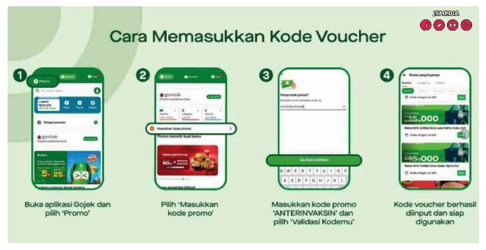 Cara Klaim Voucher JALANHEMAT Pada Aplikasi Gojek