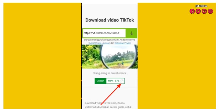 klik Download MP4