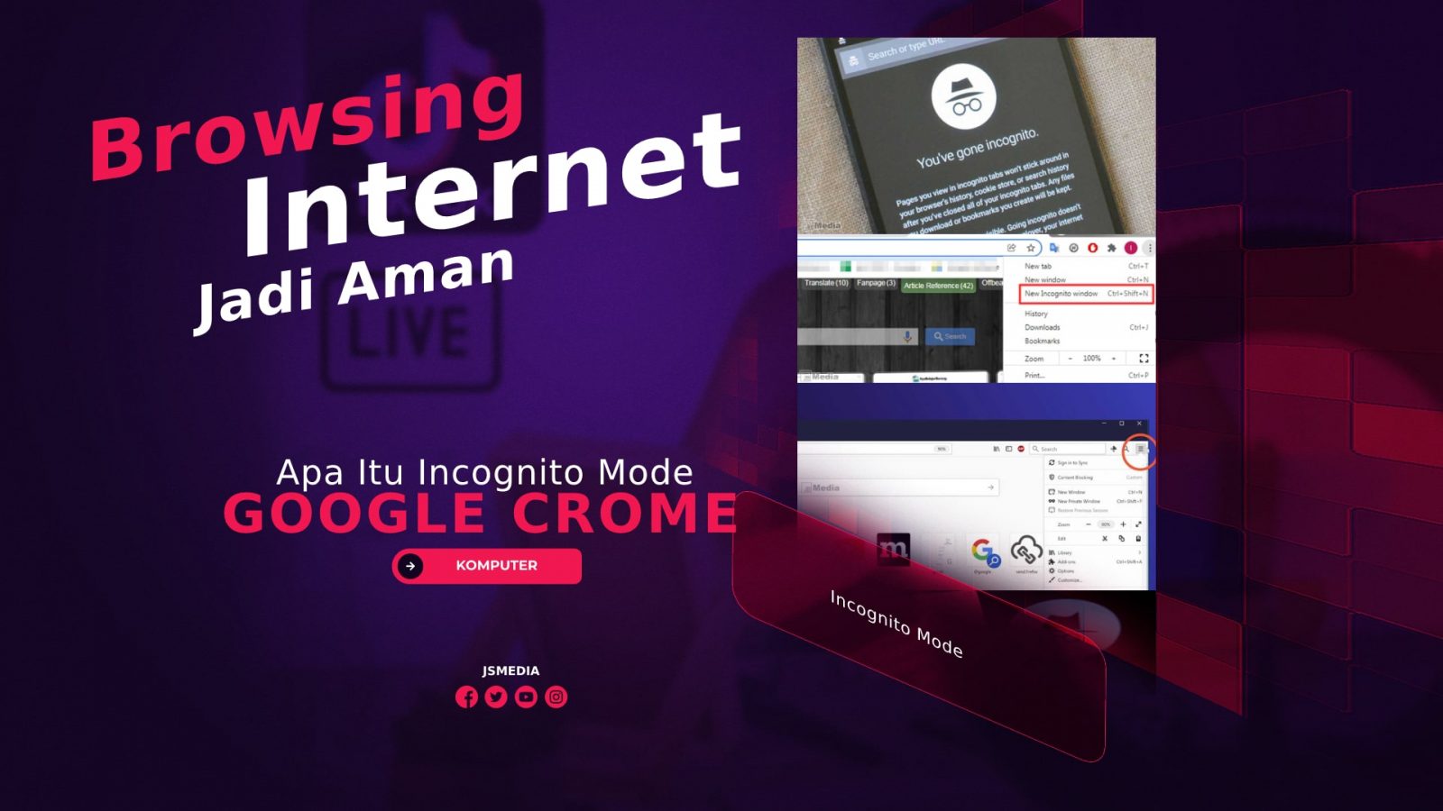 Apa Itu Incognito Mode Chrome? Browsing Internet Jadi Aman