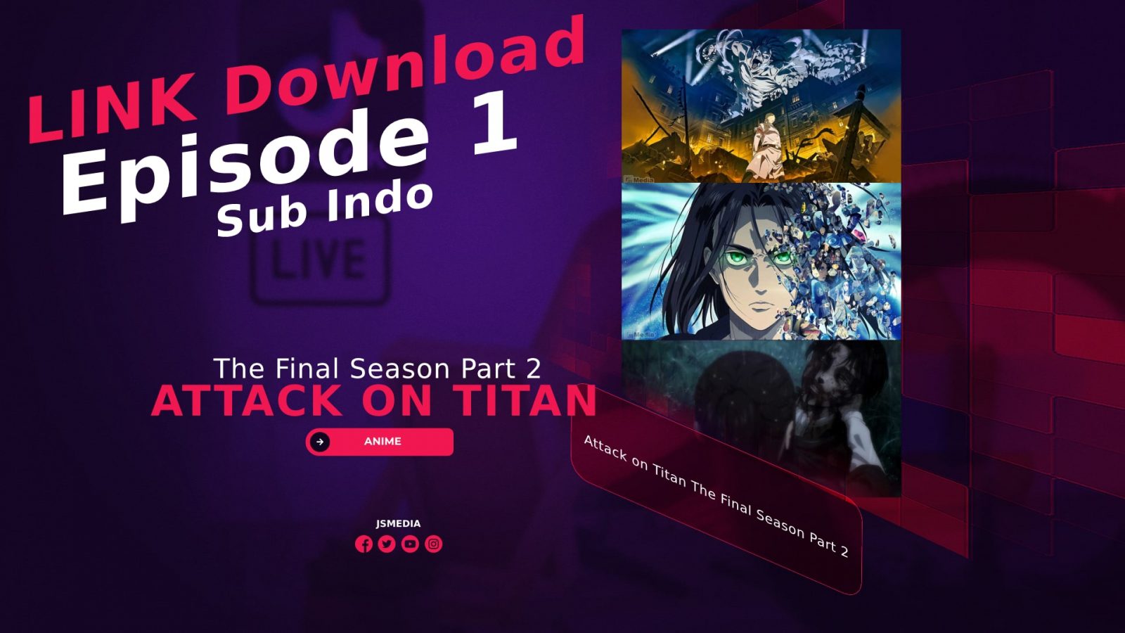 LINK Download Attack on Titan The Final Season Part 2 Eps 1 Sub Indo