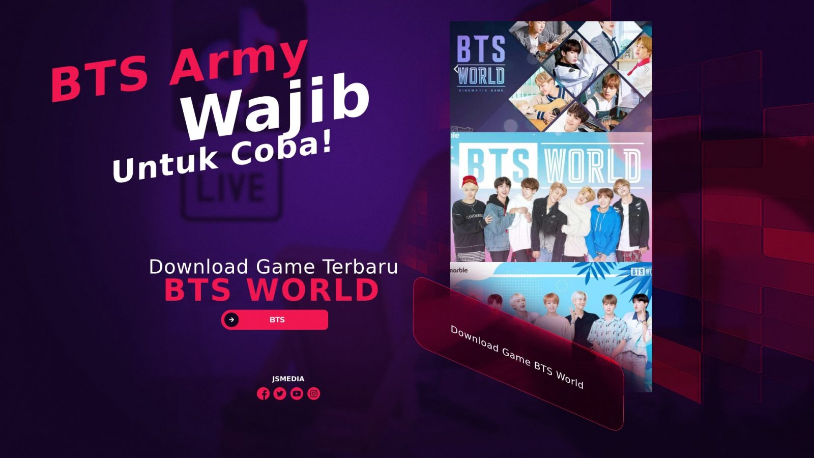 Download Game BTS World, Army Wajib Coba!