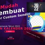 Twibbon Kalender 2022, Membuat Kalender Custom Sendiri