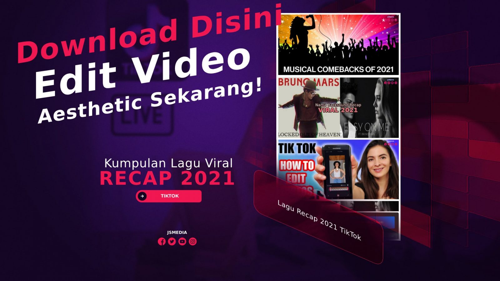 Kumpulan Lagu Recap 2021 TikTok: Download Disini