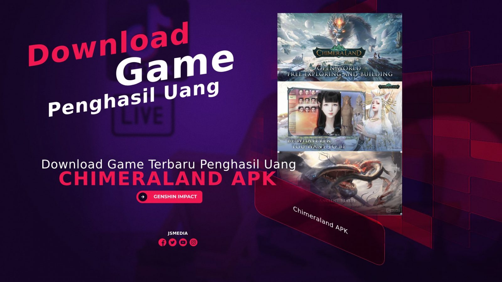 Download Game Chimeraland APK Terbaru, Bisa Menghasilkan Uang?
