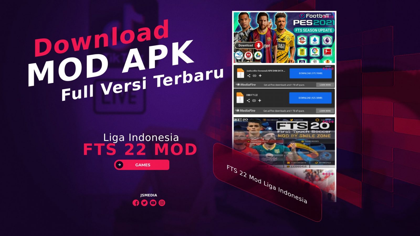 Download FTS 22 Mod Liga Indonesia Apk Full Versi