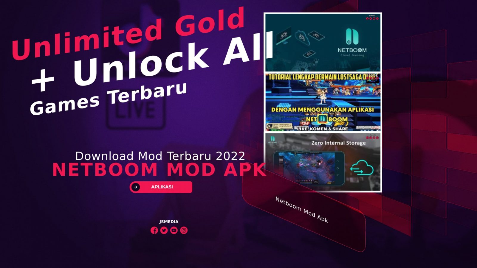 Download Netboom Mod Apk Terbaru 2022, Satu Aplikasi Bisa Mainkan Banyak Game