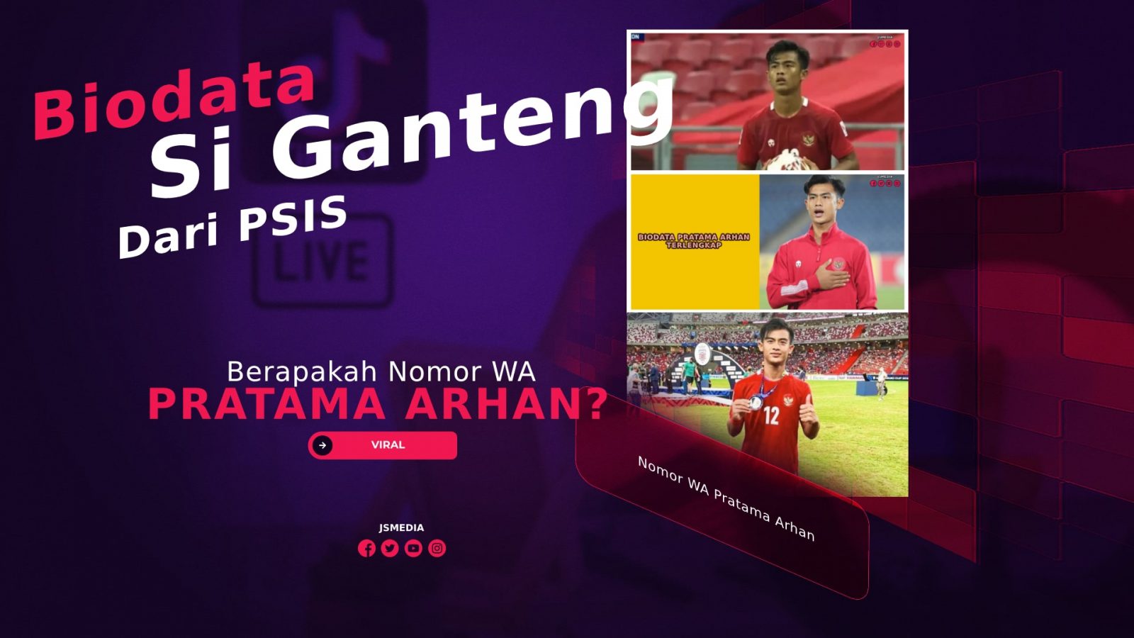 Berapakah Nomor WA Pratama Arhan? Biodata Si Ganteng Dari PSIS