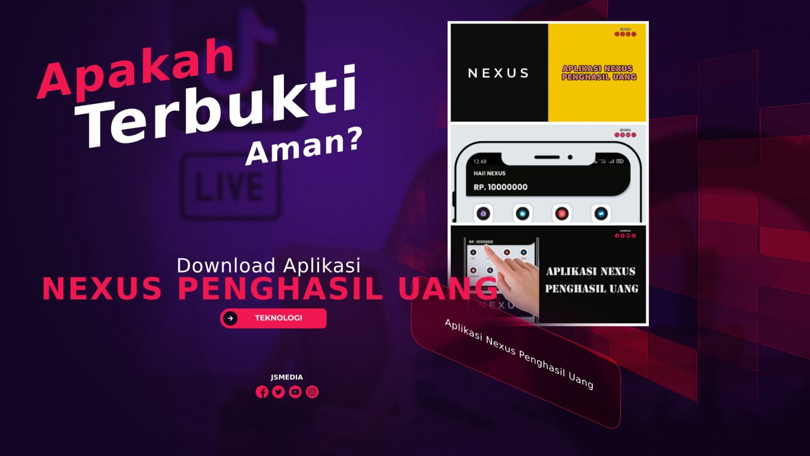 Download Aplikasi Nexus Penghasil Uang, Apakah Terbukti Aman?