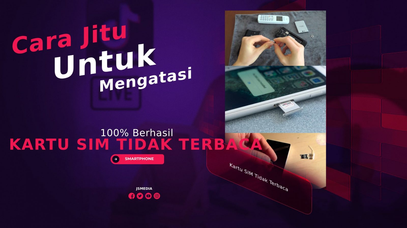 Cara Jitu Mengatasi Kartu SIM Tidak Terbaca