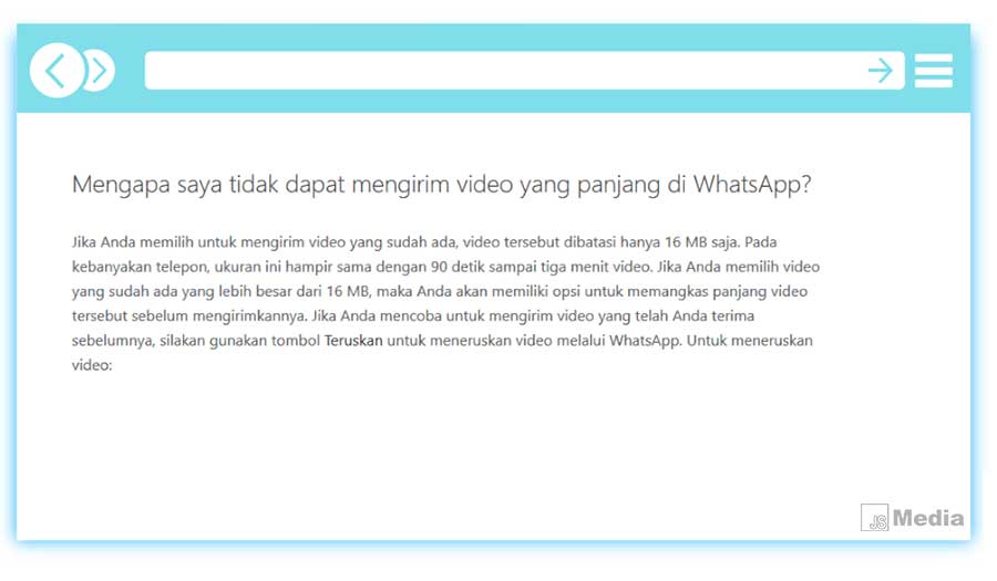 Cara Kirim Video Besar Lewat WA