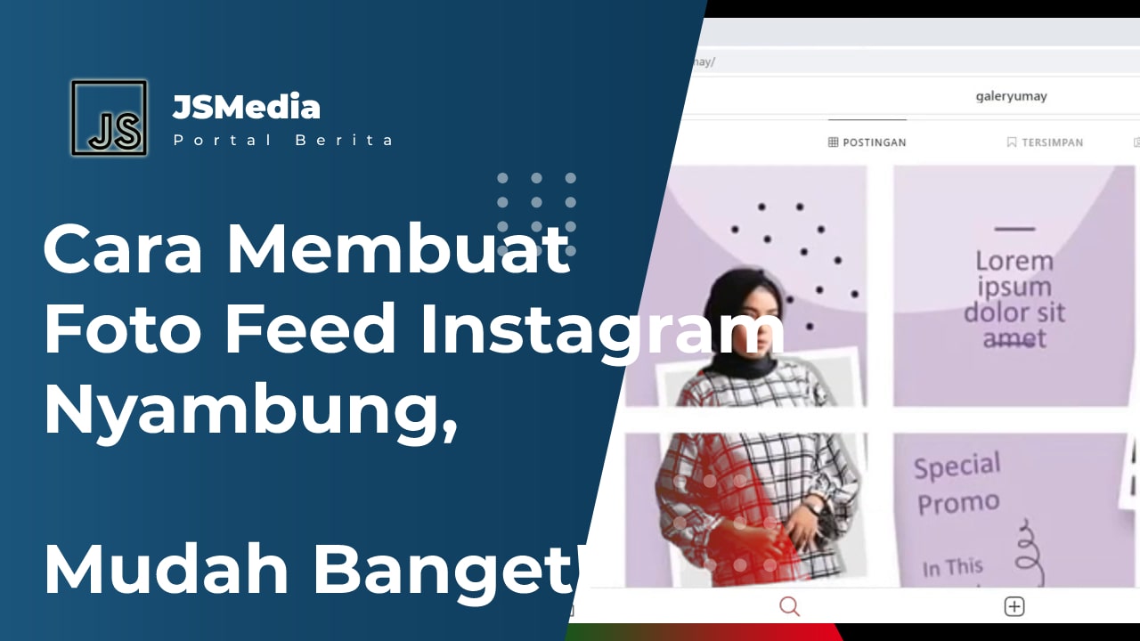 Cara Membuat Foto Feed Instagram Nyambung