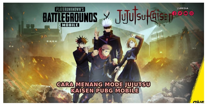 Cara Menang Mode Jujutsu Kaisen PUBG Mobile