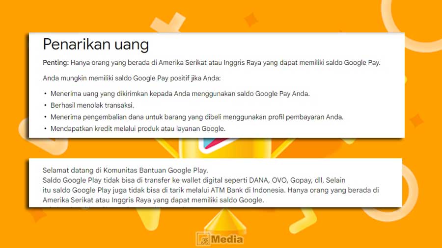 Cara Mencairkan Saldo Google Playstore