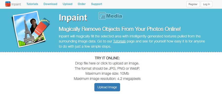 Cara Menghilangkan Objek Foto Menggunakan Theinpaint.com