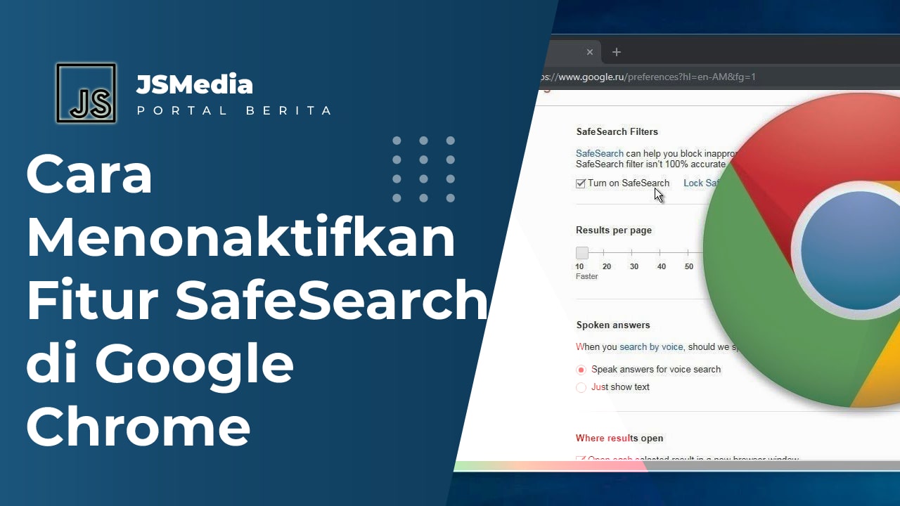 Cara Menonaktifkan Fitur Safesearch Di