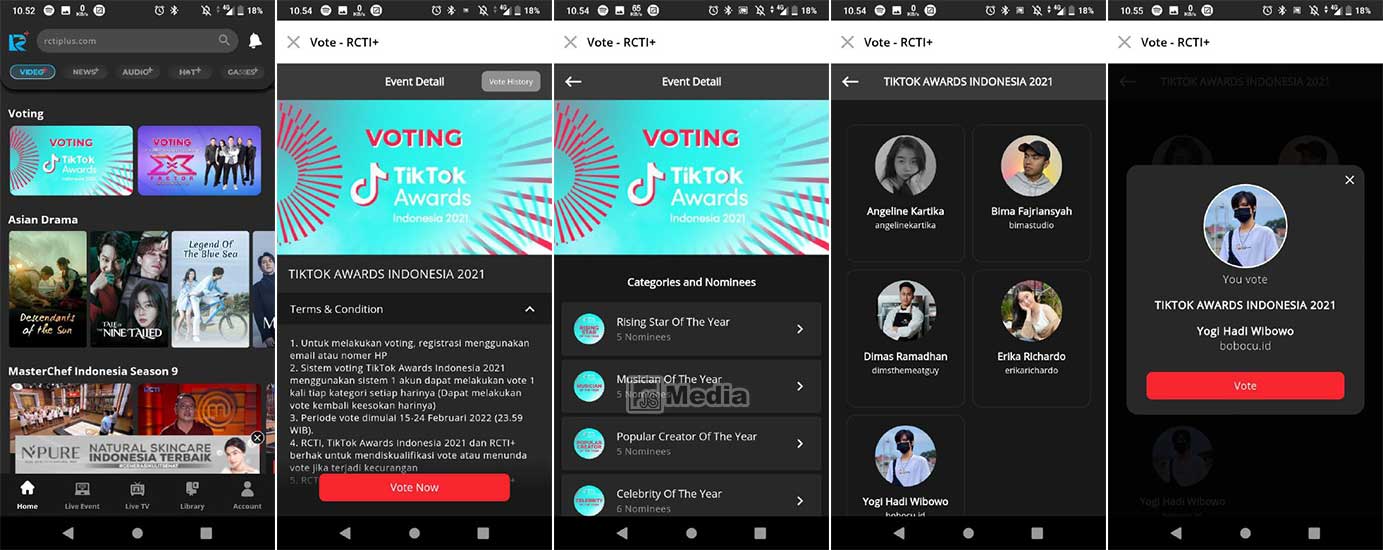 Cara Vote TikTok Award 2021