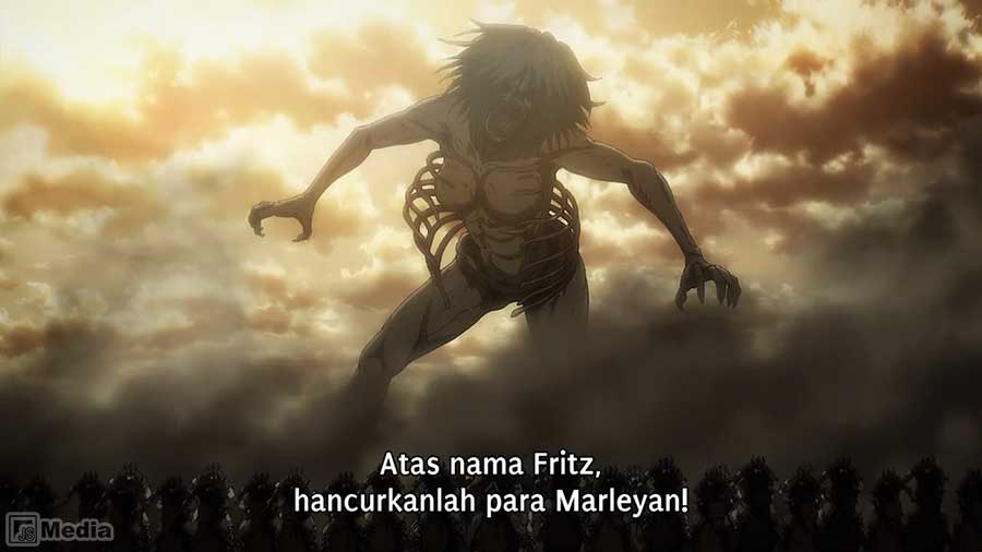 Download Attack on Titan S4 Part 2 Eps 5