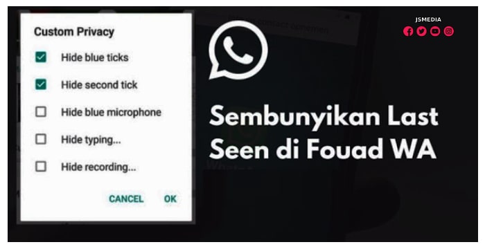 Memilih Versi Fouad WhatsApp 9.21 dari pada Whatsapp versi Original