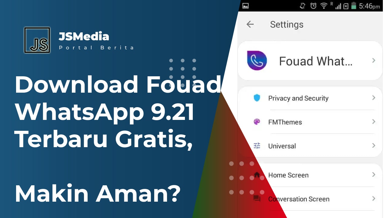 Download Fouad WhatsApp 9.21 Apk