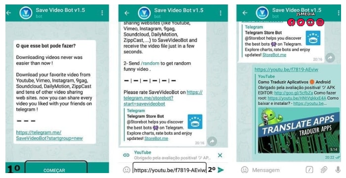 Cara Download Video Twitter Melalui Telegram