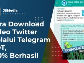 Download Video Twitter Melalui Telegram BOT
