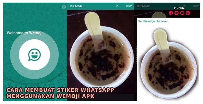 Cara Membuat Stiker WhatsApp Menggunakan Wemoji Apk