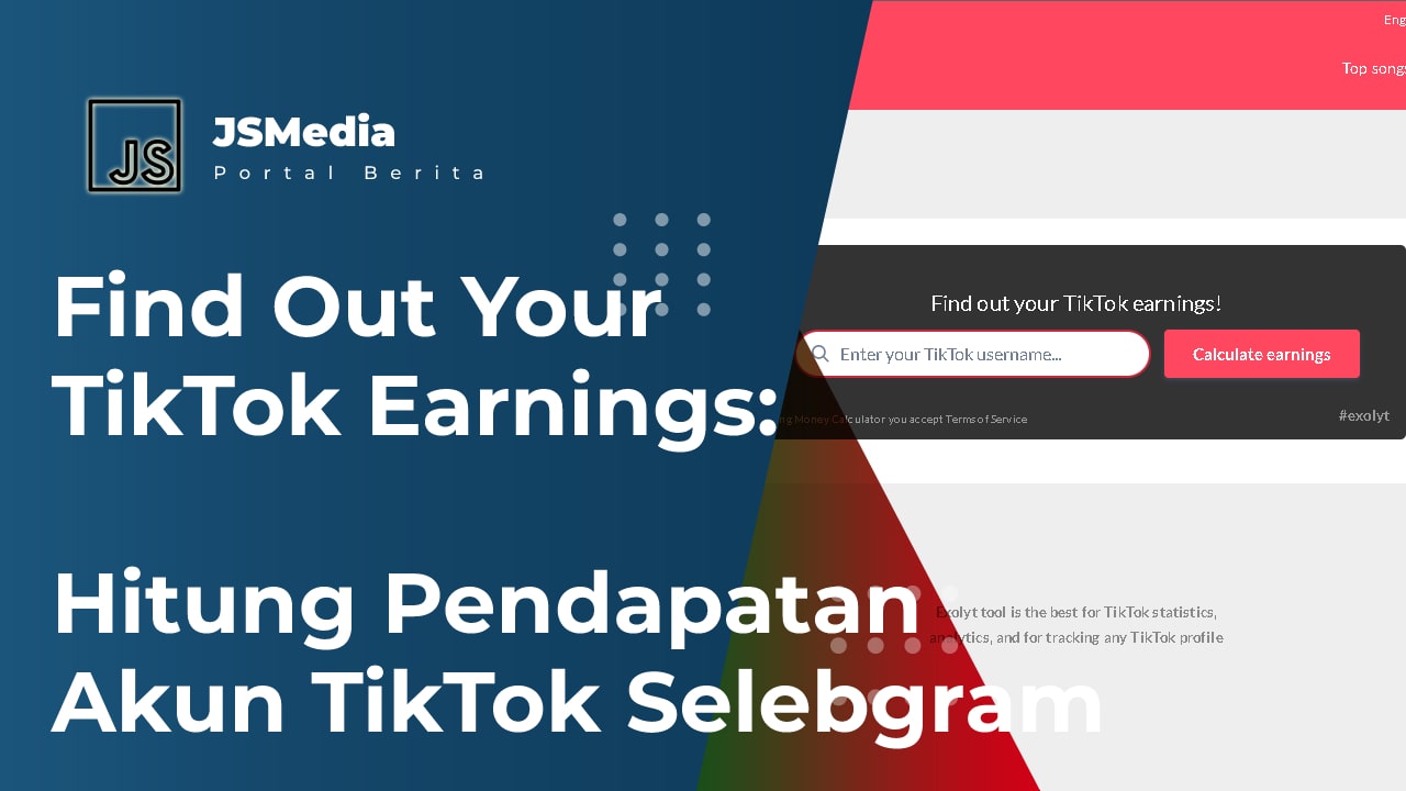 Cara Menggunakan Find Out Your TikTok Earnings