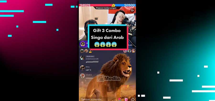 Harga Singa di TikTok