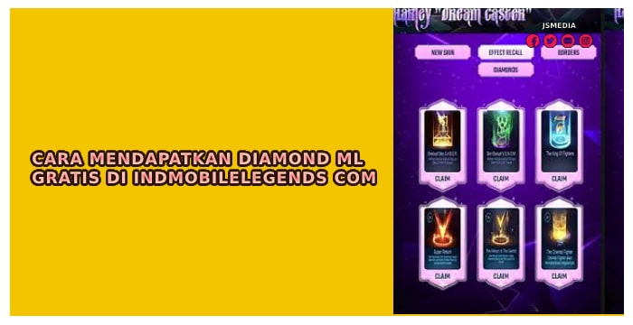 Cara Mendapatkan Diamond ML Gratis di Indmobilelegends Com