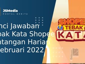 Kunci Jawaban Tebak Kata Shopee Tantangan Harian 7 Februari 2022