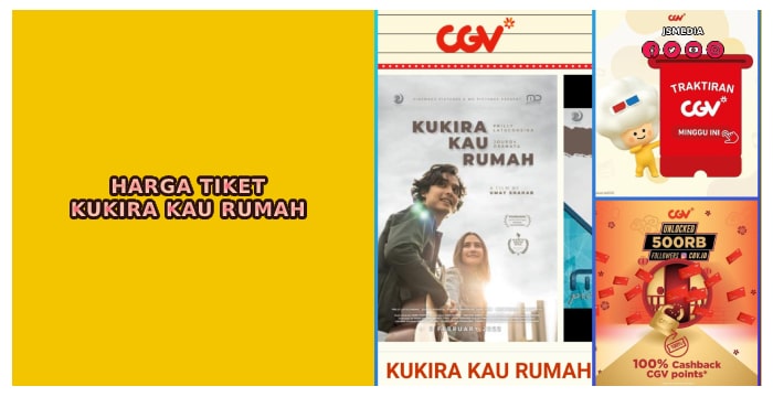 Harga tiket bioskop kukira kau rumah