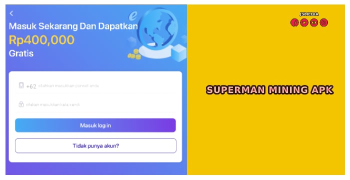 Apa Itu Superman Mining Apk Penghasil Uang?